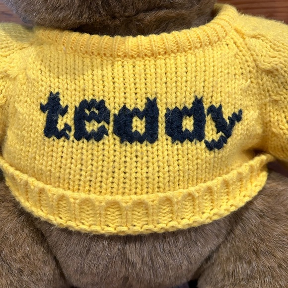 Vintage 15" Chenaux Teddy Bear President's Choice Dave Nichol's Insider Report - Picture 2 of 8